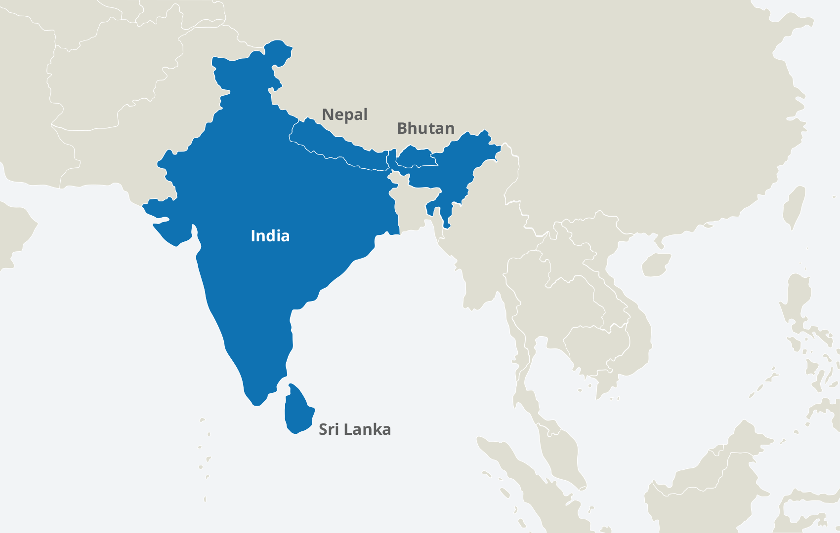 south-asia-map