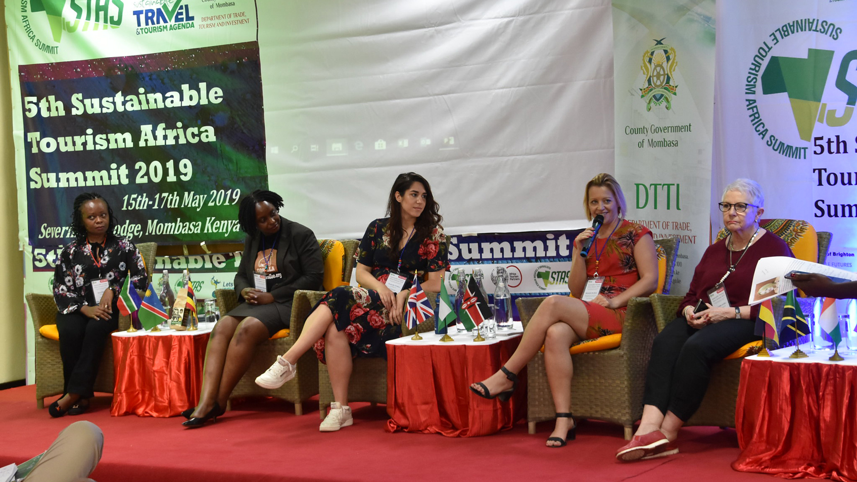 Panellists at Sustainable Tourism Africa Summit 2019